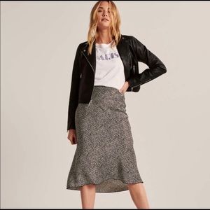 A & F Hi-low Midi Skirt